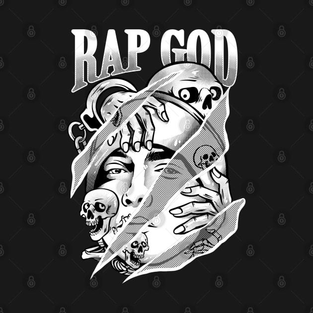 Rap God B&W by S.Y.A