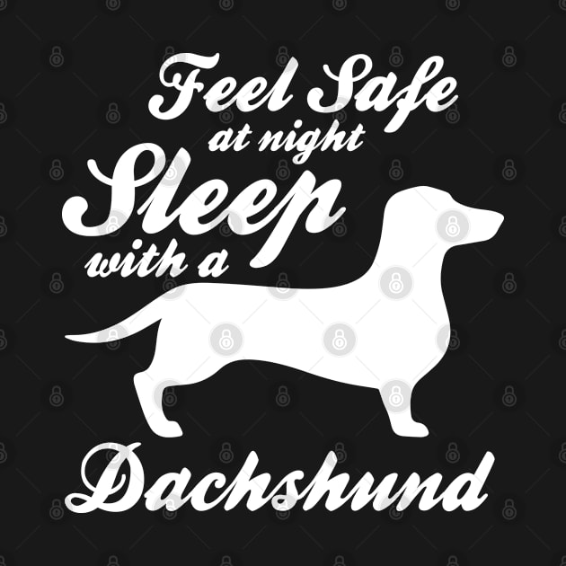 Feel safe at night - Sleep with a dachshund by brotherhoodteam