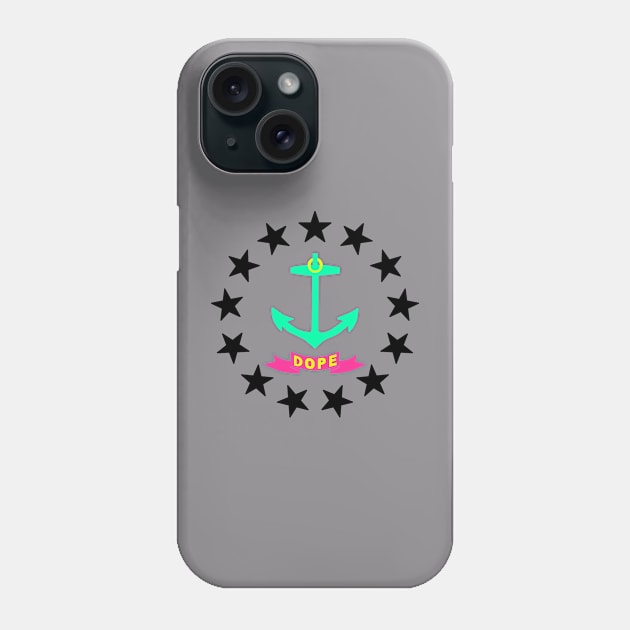 Rhode Island is Dope Phone Case by HacknStack