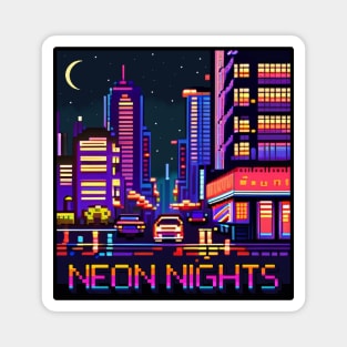 Neon Nights Self Titled Album Magnet