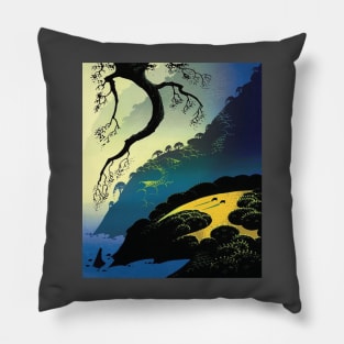 Eyvind Earle Pillow