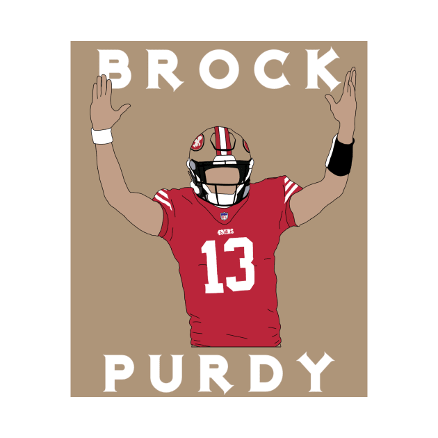 Brock Purdy by SportsByBeau