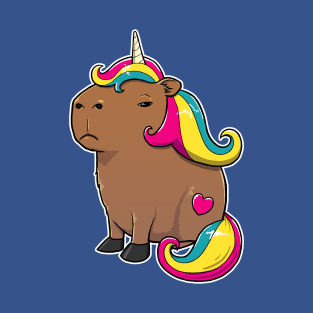 Capycorn Capybara Unicorn Costume T-Shirt