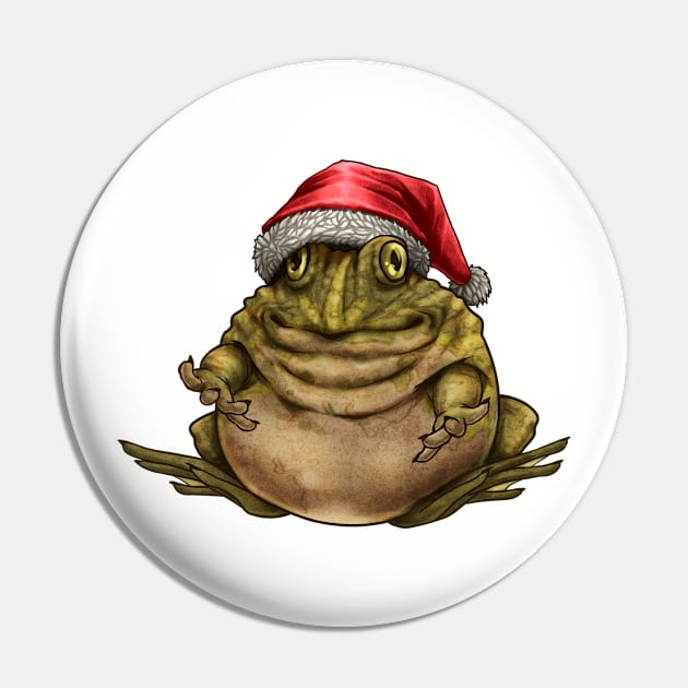 Christmas Frog Pin by Sosnitsky