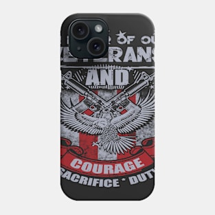 Veterans Shirt Honor our DEFENDER TEE Phone Case