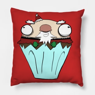 Santa Cupcake Pillow