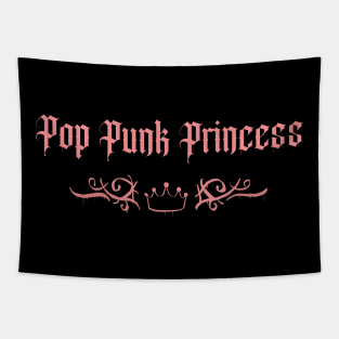 Pop Punk Princess Crown Tapestry