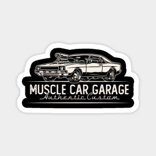 Muscle Car Garage Magnet