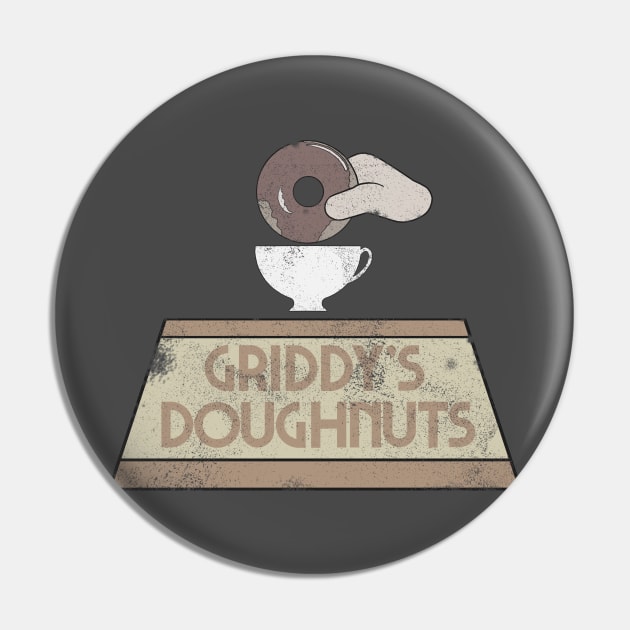 Griddy's distressed tee - The Umbrella Academy Pin by GeekGiftGallery