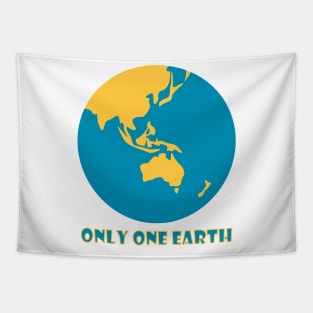 only one earth Tapestry