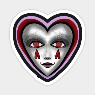 Sad lovely Heart Magnet