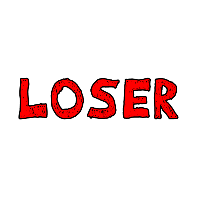 Loser red  black outline by Captain-Jackson