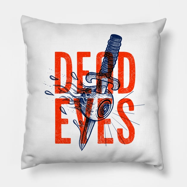 DEAD EYES Pillow by ConradGarner