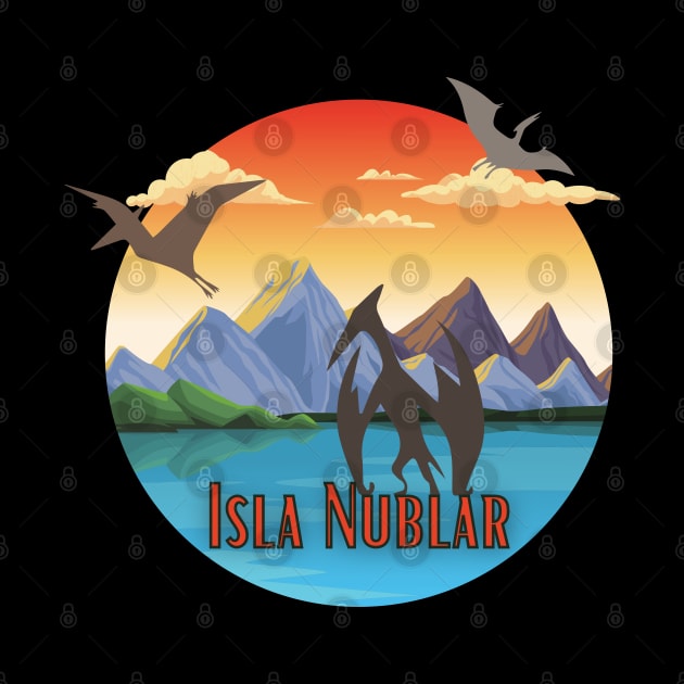 Jurassic Park Isla Nublar by Jurassic Merch