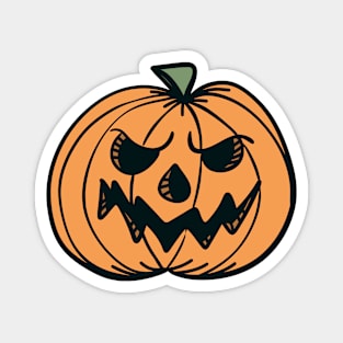 Halloween Pumpkin Magnet