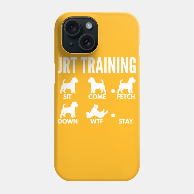 Jack Russell Terrier Training JRT Dog Tricks Phone Case by DoggyStyles