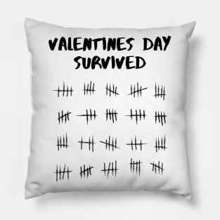 Valentines day survived Pillow