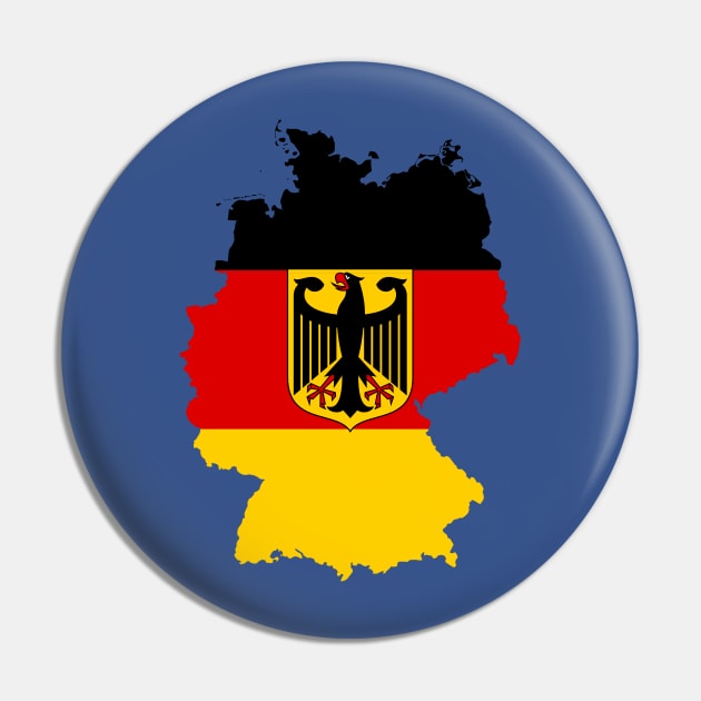 Germany Map Pin by Historia
