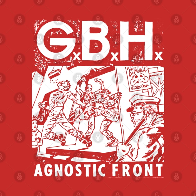 GBH †††† Agnostic Front by CultOfRomance