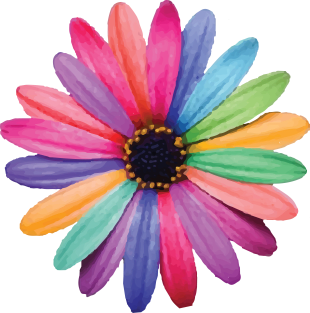 African Daisy Flower Magnet