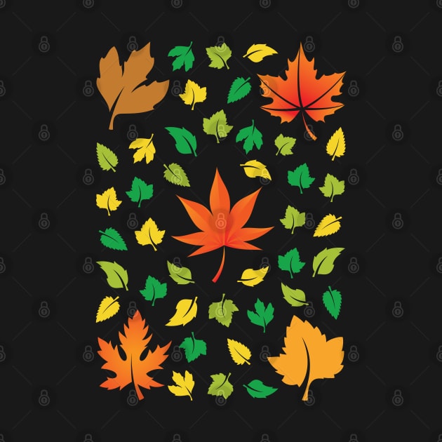 Natural Momiji Leaf Pattern by genzzz72