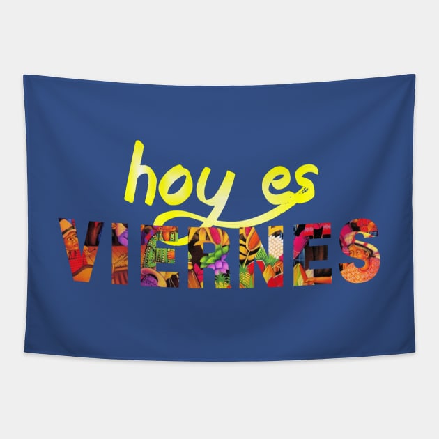 Spanish Teacher T-Shirt Hispanic Latino Spanish Quotes Tapestry by hispanicworld