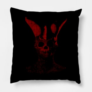 Demon ASCII Art Pillow