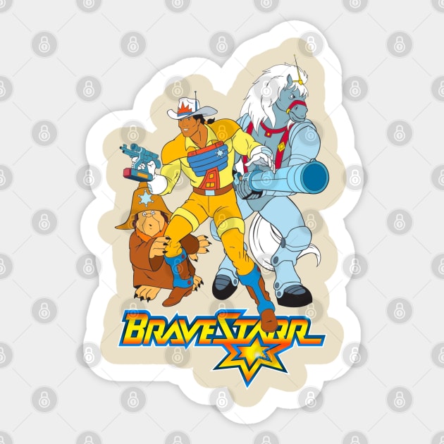 Bravestarr - Bravestarr - Sticker