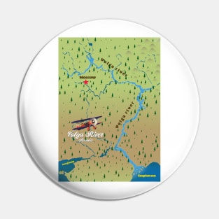 Volga River Russia Pin