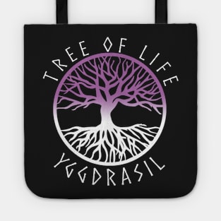 Yggdrasil Tree of Life Pagan Witch As Above So Below Tote