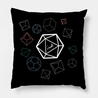 Ink Dice Pillow