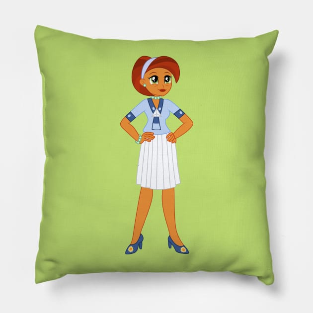 Stellar Flare Equestria Girl Pillow by CloudyGlow