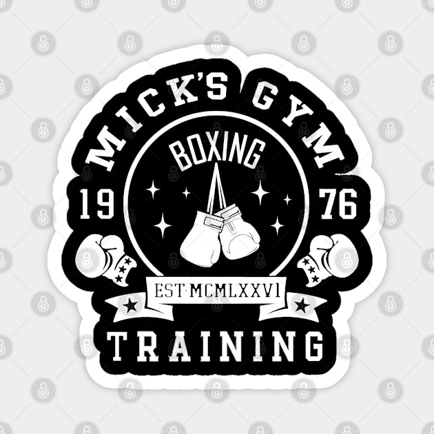 Mighty Mick's Boxing Gym Magnet by DarkStile