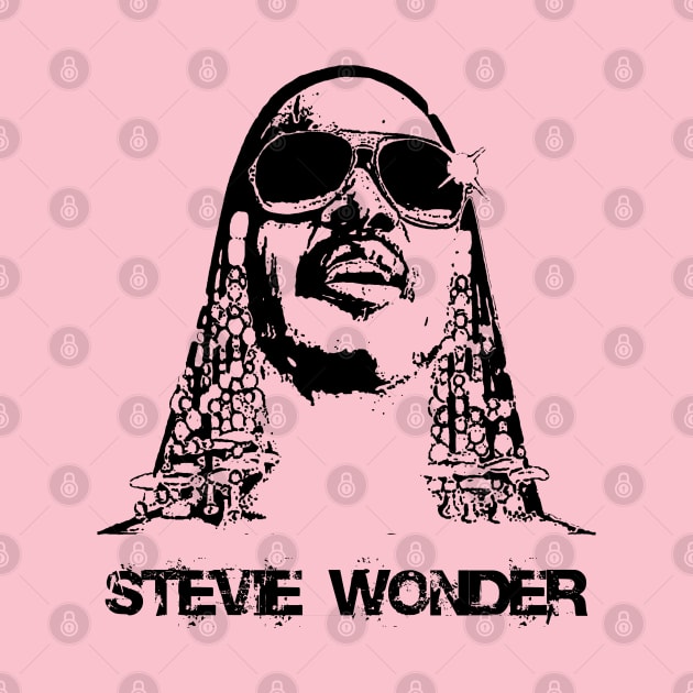 Stevie Wonder-Pencil Art by Hursed