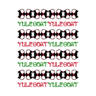 Yule Goat Christmas Pattern T-Shirt