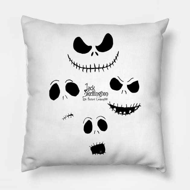 Skellington Pillow by LittleBastard