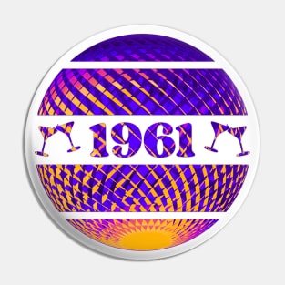 1961 celebration Pin