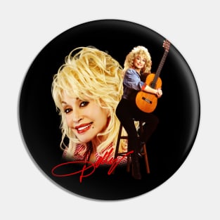 Vintage Dolly Parton 80s 90s Pin