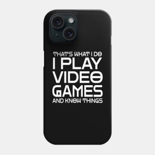 Play Video Games Phone Case