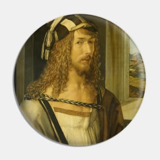 Albrecht Dürer - Autoportrait at 26 Pin