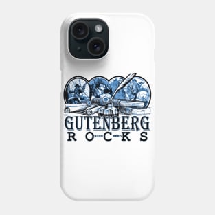 The Ultimate Book Nerd Tee - Gutenberg Rocks Phone Case