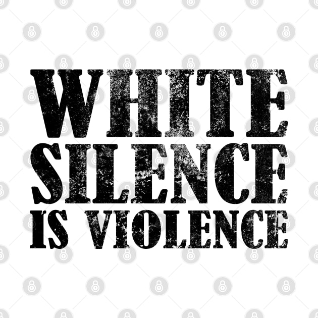 White Silence Is Violence by CF.LAB.DESIGN