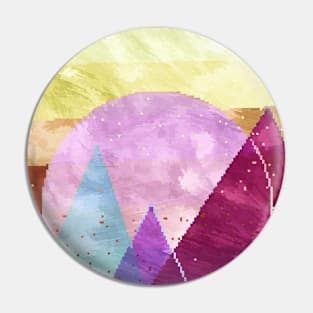 sunrise with mountains Pin