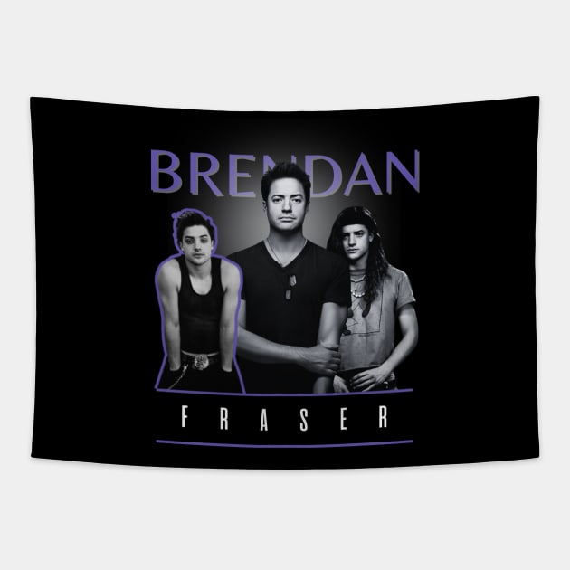 Brendan fraser +++ 90s aesthetic Tapestry by TelorDadar