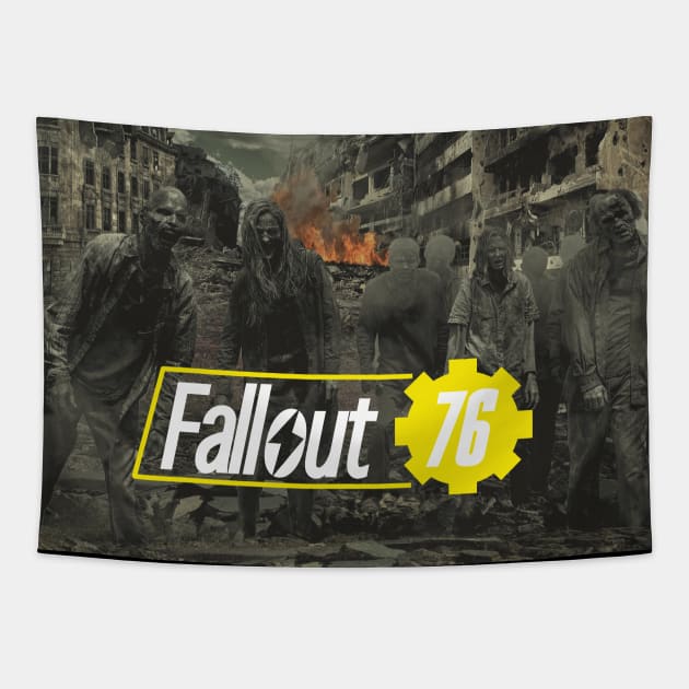 Fallout - Ghouls Tapestry by GorsskyVlogs