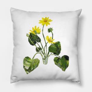 Lesser celandine Pillow