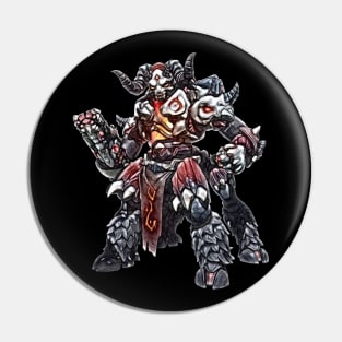 Overwatch Orisa Demon Halloween Skin Pin