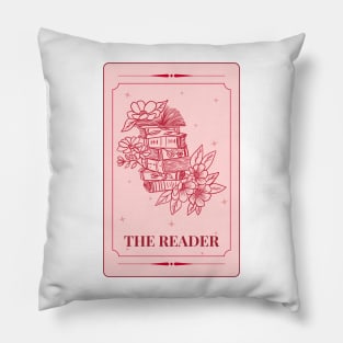 The reader tarot card Pillow