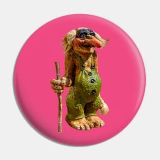 Troll on guard Pin