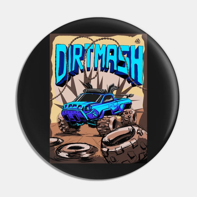 Dirtmash Monster truck poster by asakdesigns Pin by ASAKDESIGNS